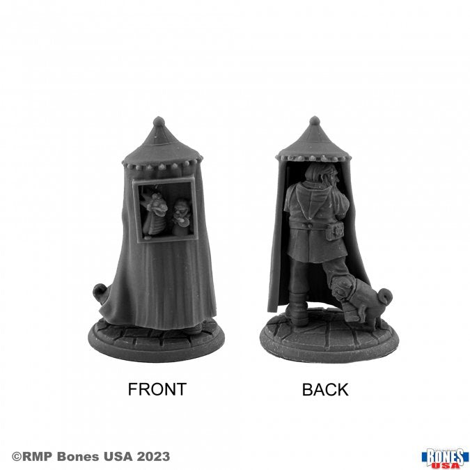 Reaper Miniatures Bones Gulper - Unpainted 25mm/28mm Scale RPG Miniature, Black Plastic