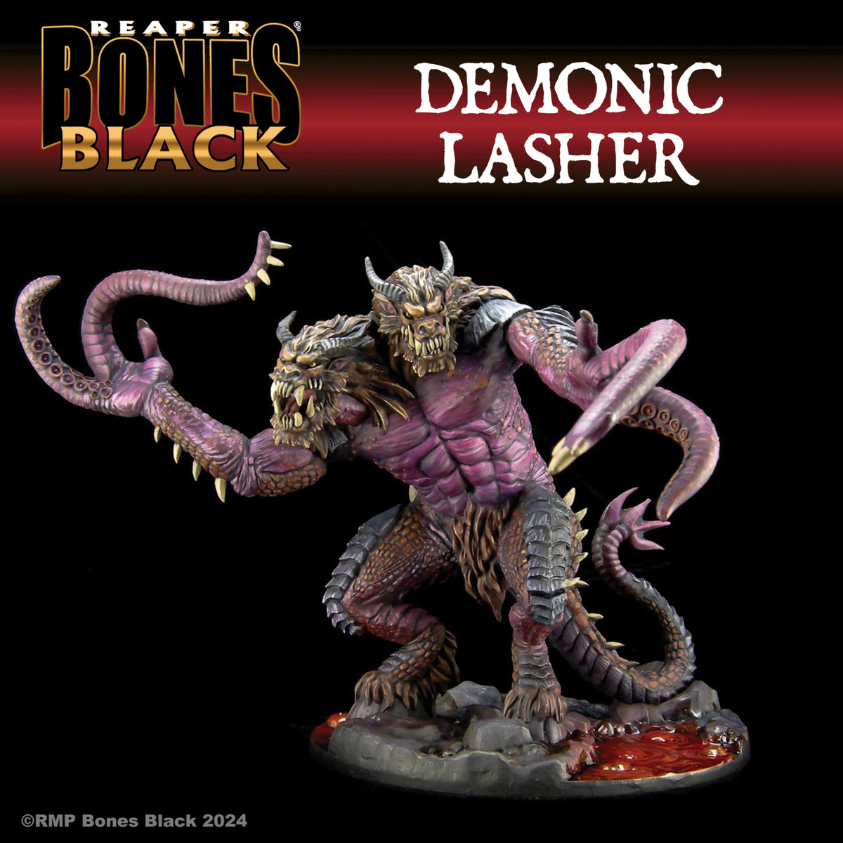 Reaper Bones Black: Demonic Lasher (Boxed Set) (44187) - Unpainted