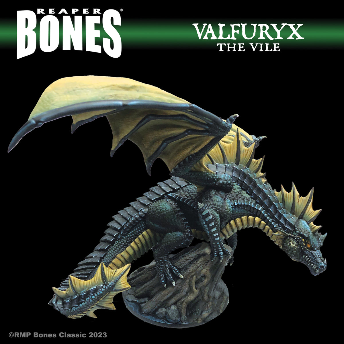Reaper Bones Miniatur - Wall Of FIRE (3 Figuren Set) | 100mm, Unbemalt, Flexibler Kunststoff Für Tabletop