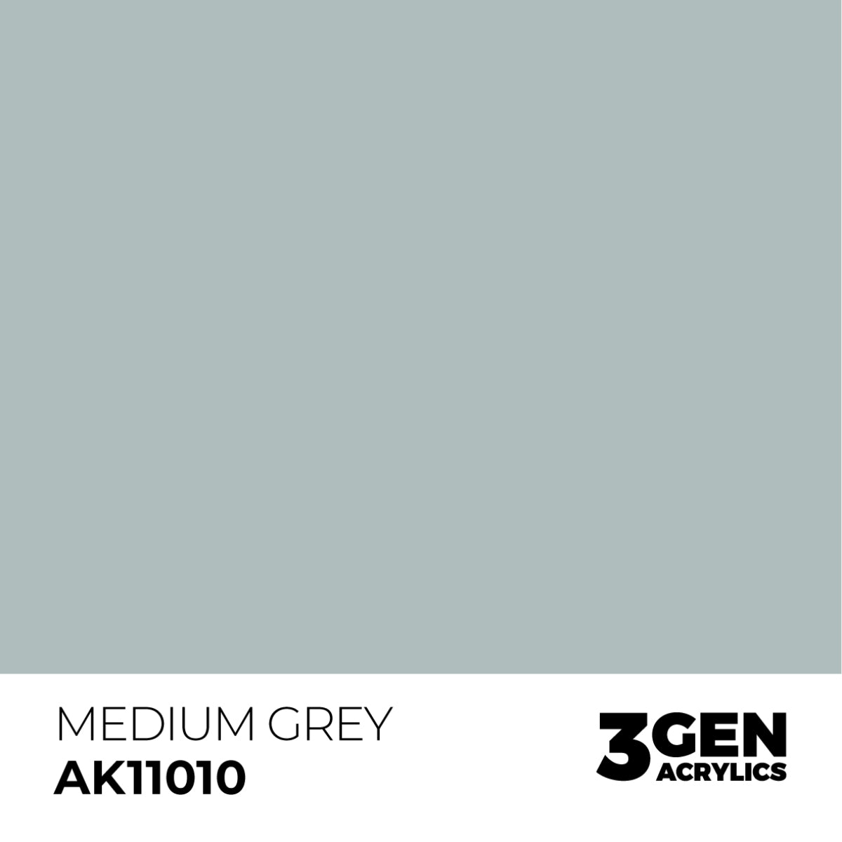 AK Interactive 3GEN: Medium Grey (17ml) (AK11010) – Gnomish Bazaar