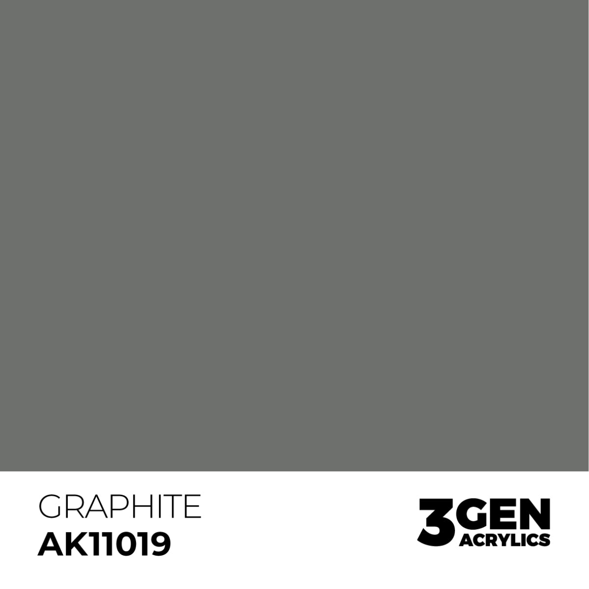 AK Interactive 3GEN: Graphite (17ml) (AK11019) – Gnomish Bazaar