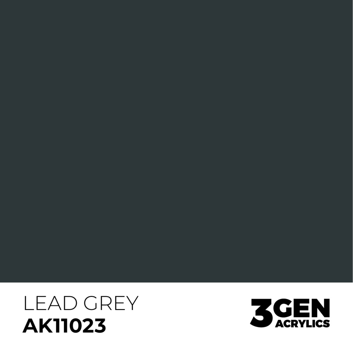 AK Interactive 3GEN: Lead Grey (17ml) (AK11023) – Gnomish Bazaar