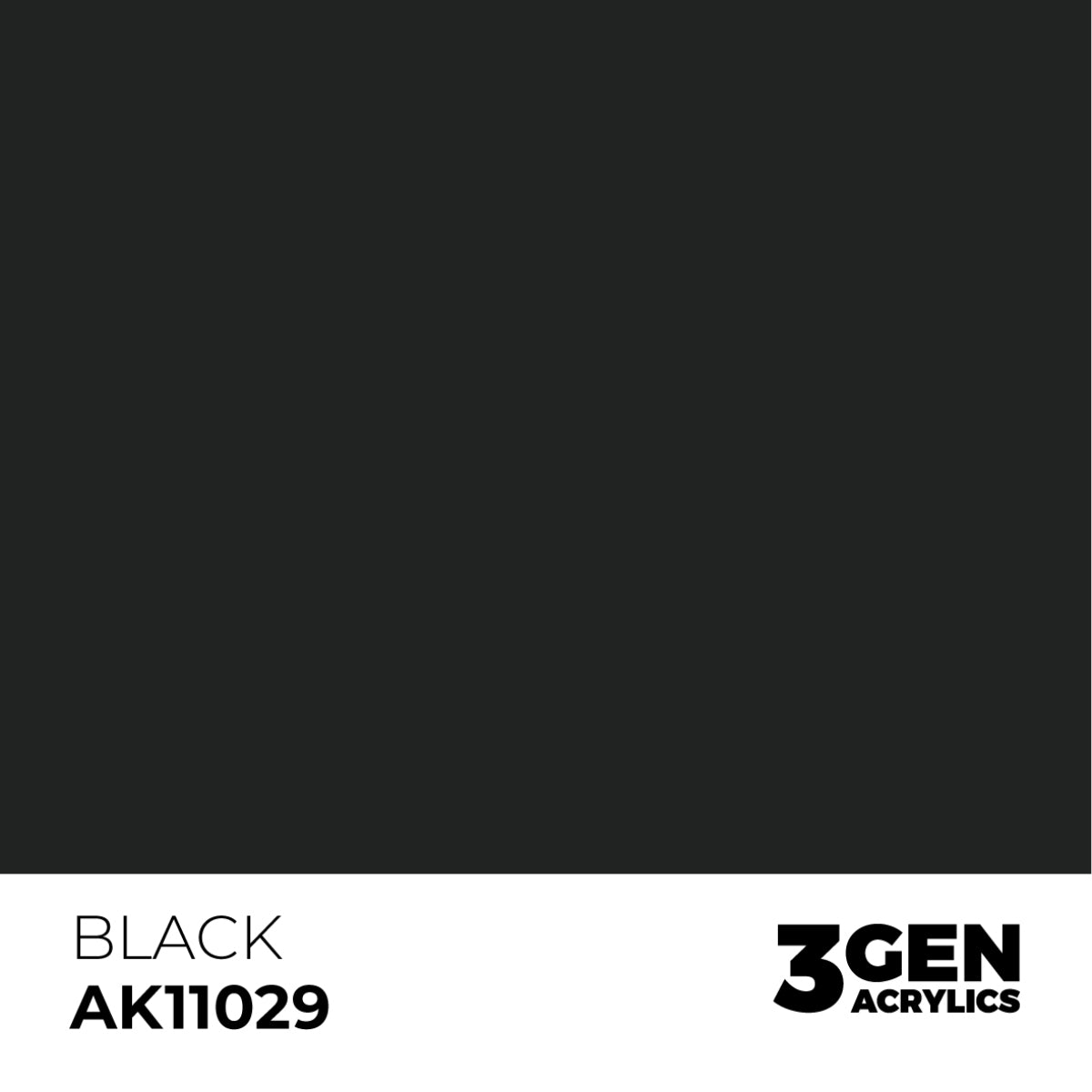 AK Interactive 3GEN: Black - Intense (17ml) (AK11029) – Gnomish Bazaar