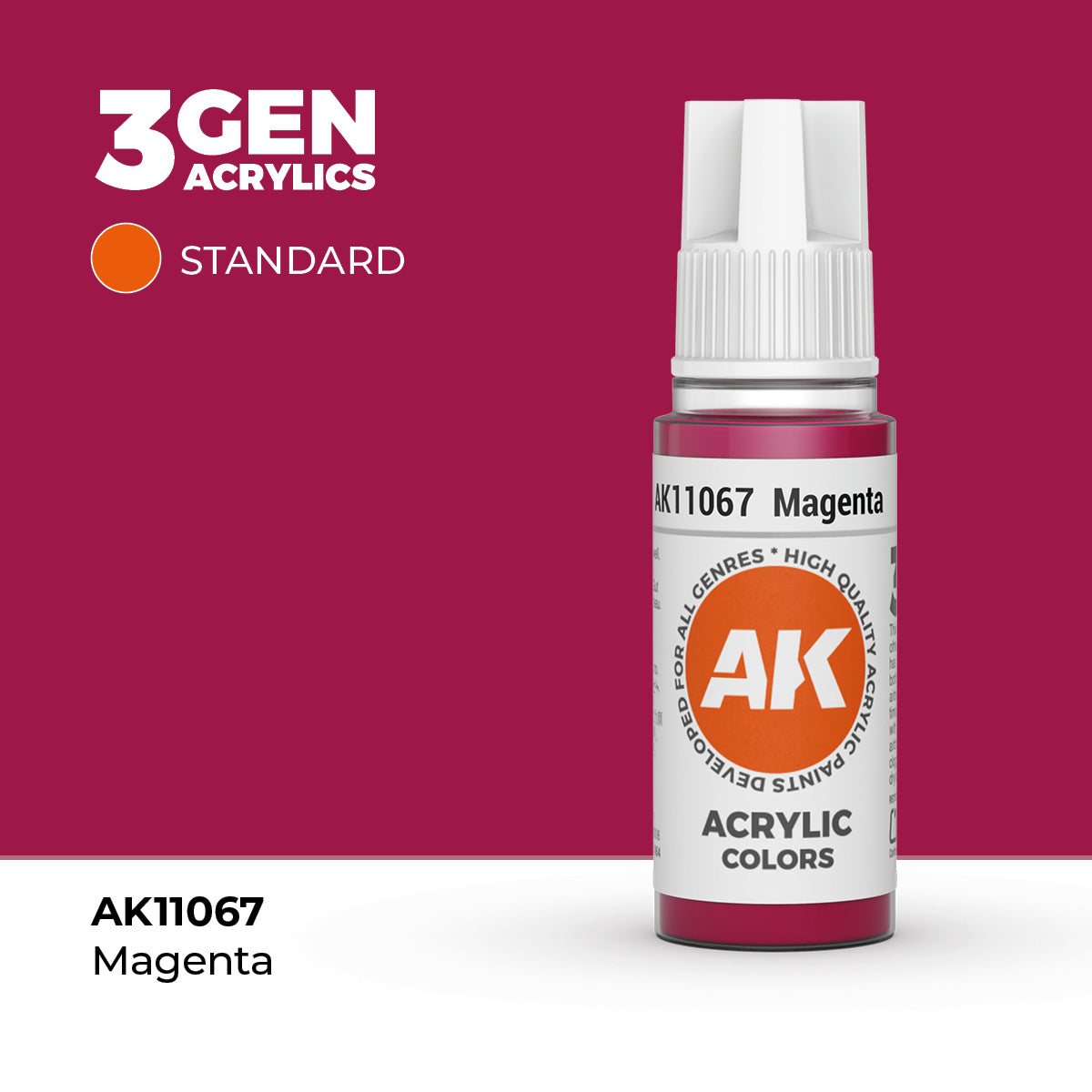 AK Interactive 3GEN: Magenta (17ml) (AK11067) – Gnomish Bazaar