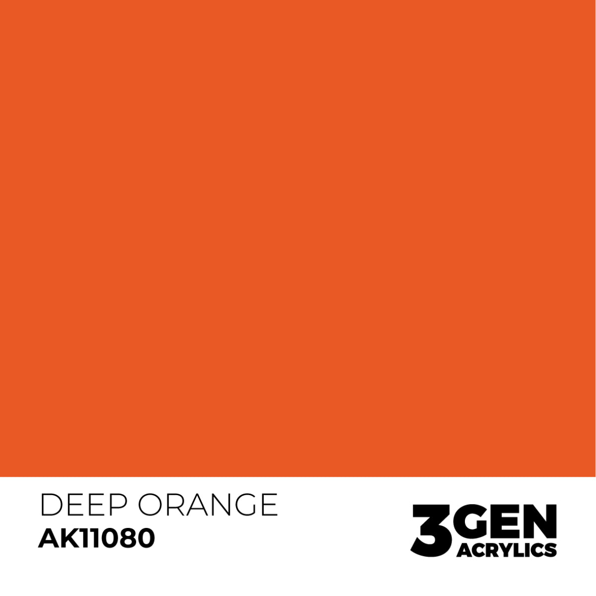 AK Interactive 3GEN: Deep Orange - Intense (17ml) (AK11080