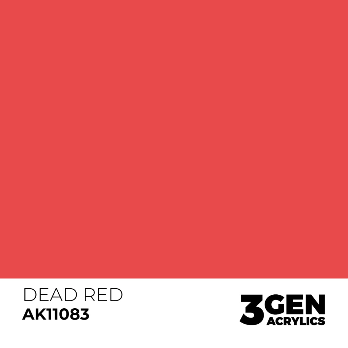 AK Interactive 3GEN: Dead Red (17ml) (AK11083) – Gnomish Bazaar