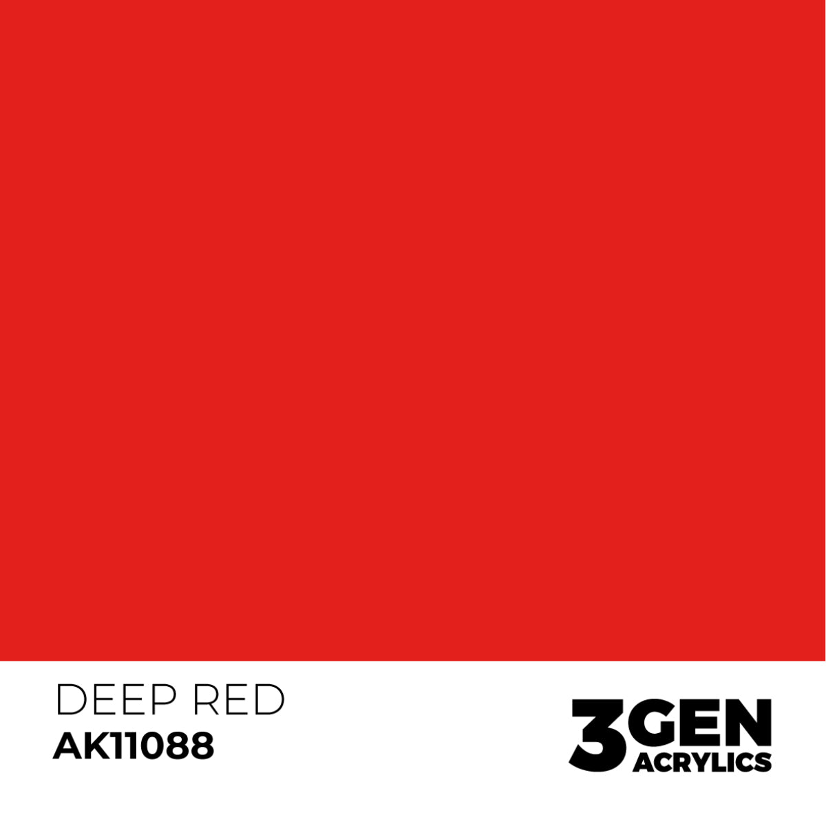 AK Interactive 3GEN: Deep Red - Intense (17ml) (AK11088) – Gnomish