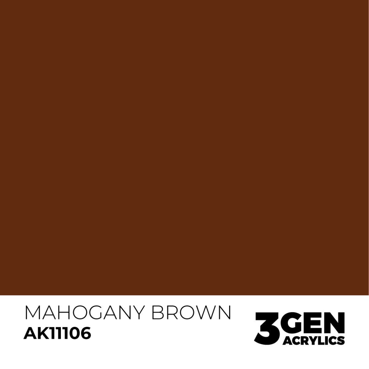 AK Interactive 3GEN: Mahogany Brown (17ml) (AK11106) – Gnomish Bazaar