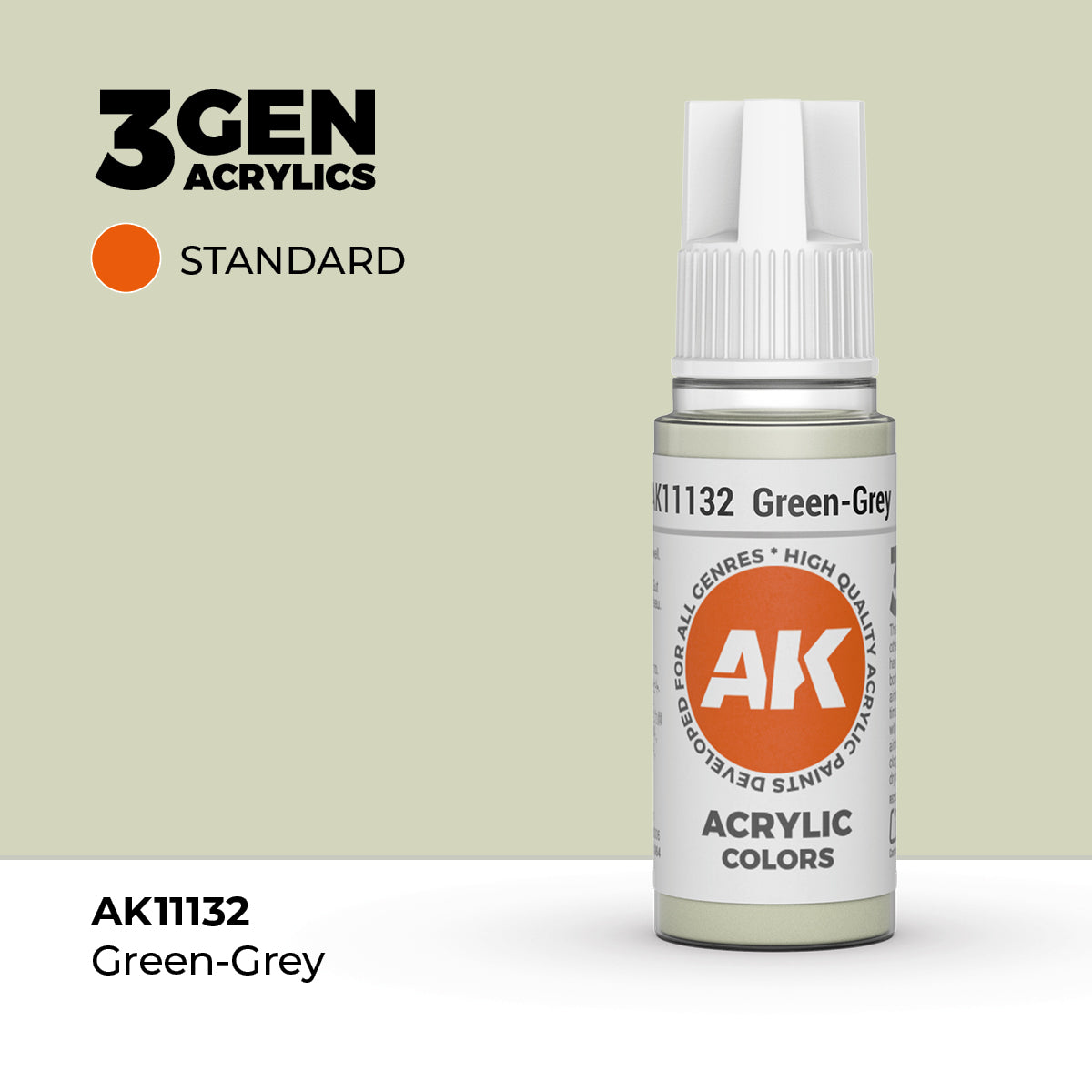 AK Interactive 3GEN: Green-Grey (17ml) (AK11132) – Gnomish Bazaar