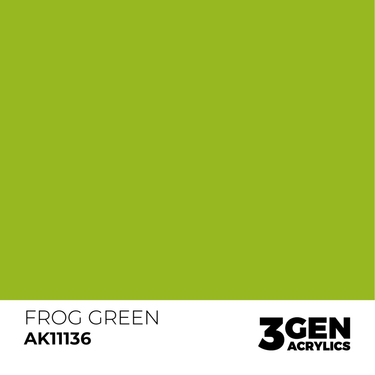 AK Interactive 3GEN: Frog Green (17ml) (AK11136) – Gnomish Bazaar