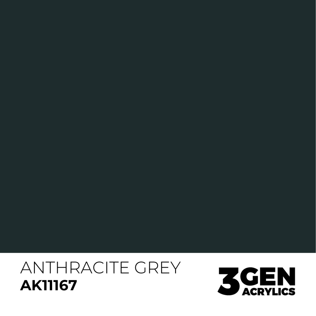 AK Interactive 3GEN: Anthracite Grey (17ml) (AK11167) – Gnomish Bazaar