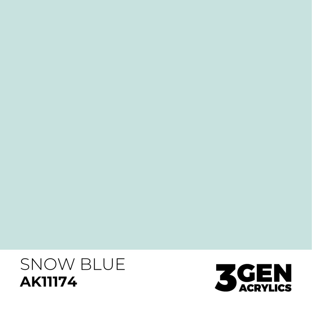 AK Interactive 3GEN: Snow Blue (17ml) (AK11174) – Gnomish Bazaar