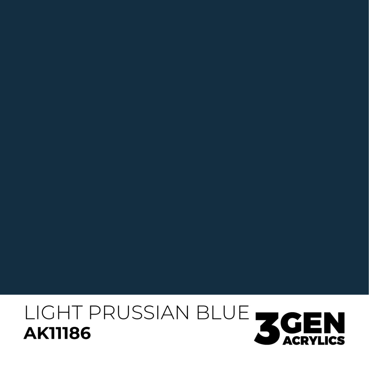 AK Interactive 3GEN: Light Prussian Blue (17ml) (AK11186