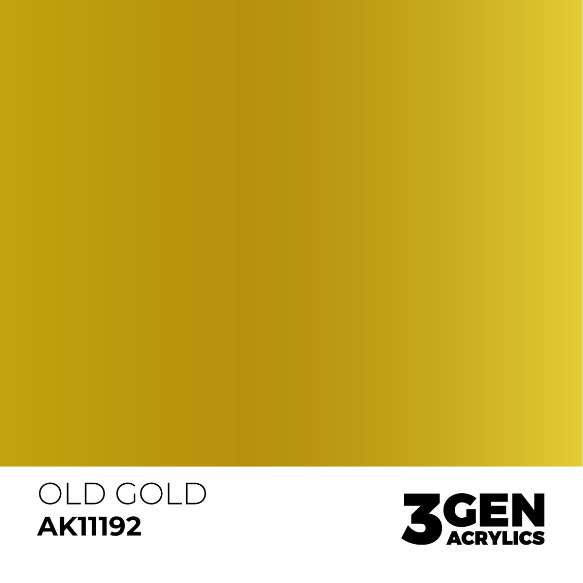 AK Interactive 3GEN: Old Gold - Metallic (17ml) (AK11192