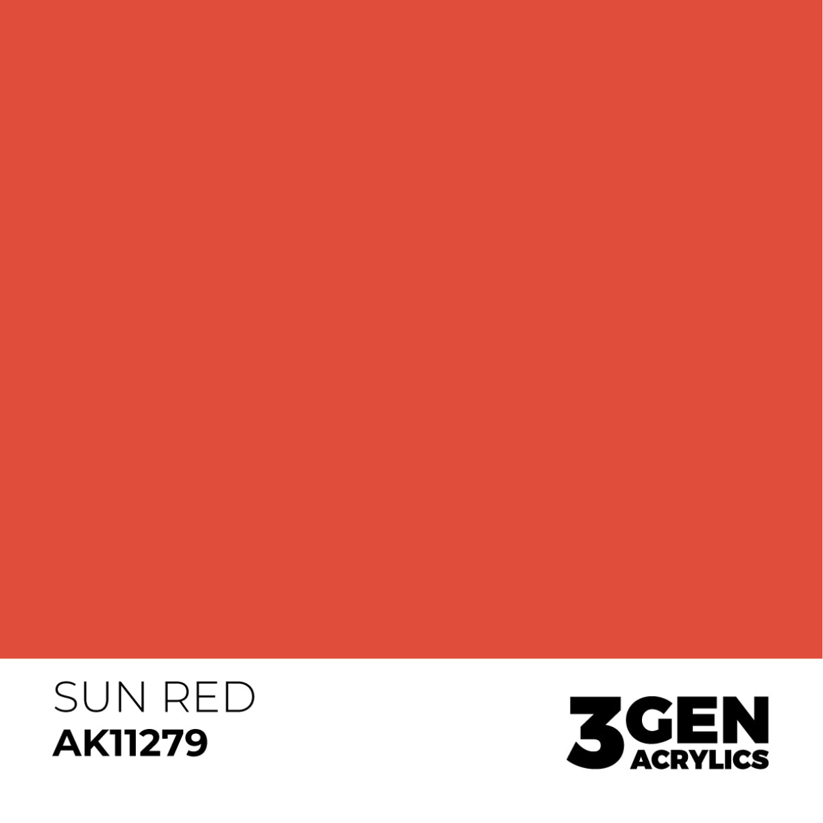AK Interactive 3GEN: Sun Red - Color Punch (17ml) (AK11279