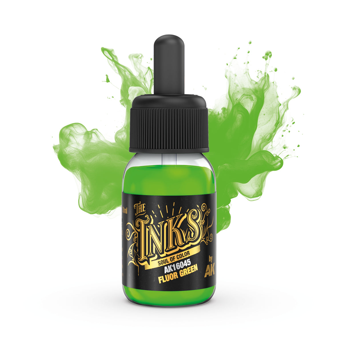 AK Interactive The Inks: Fluor Green (30ml) (AK16045) – Gnomish Bazaar