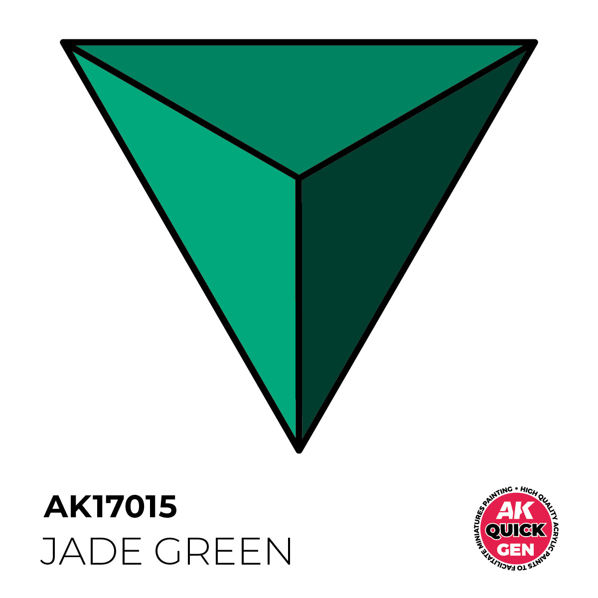 I KETUT SOKI ペイント AK Interactive Quick Gen: Jade Green (18ml) (AK17015) – Gnomish Bazaar