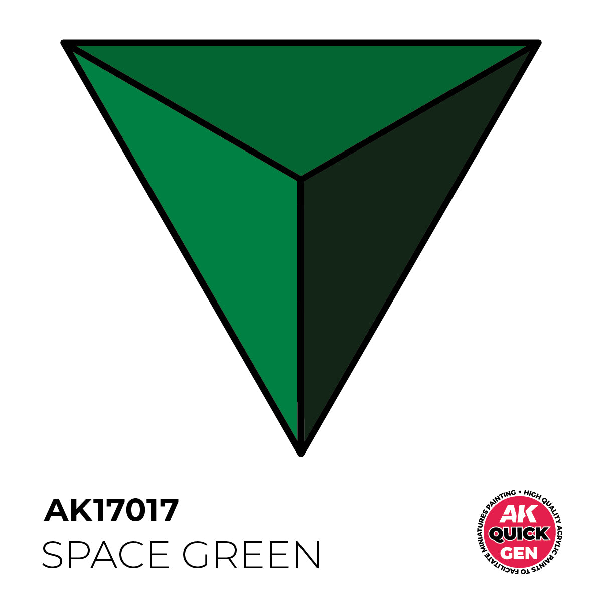AK Interactive Quick Gen: Space Green (18ml) (AK17017) – Gnomish
