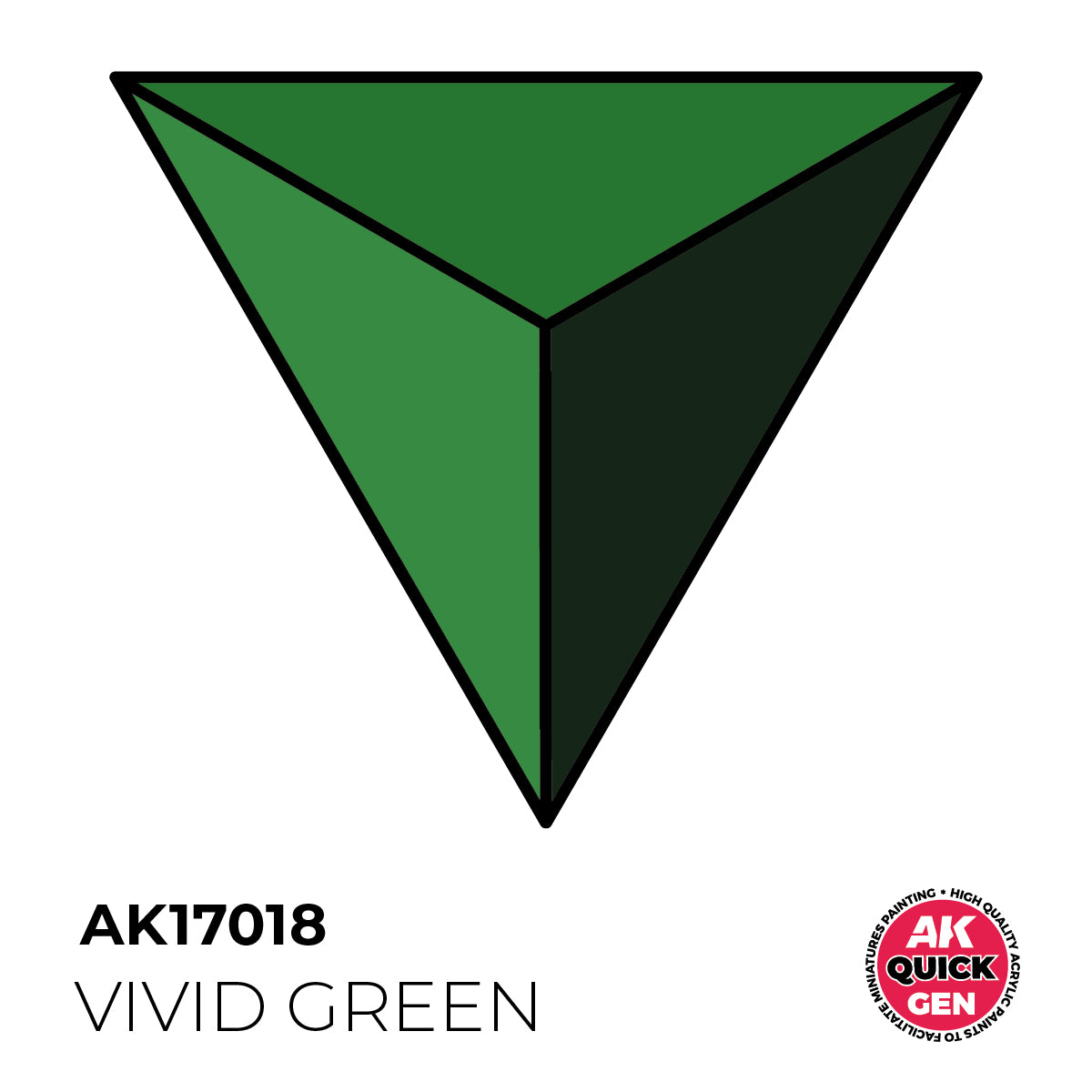 AK Interactive Quick Gen: Vivid Green (18ml) (AK17018) – Gnomish