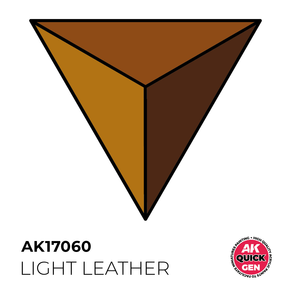 AK Interactive Quick Gen: Light Leather (18ml) (AK17060) – Gnomish