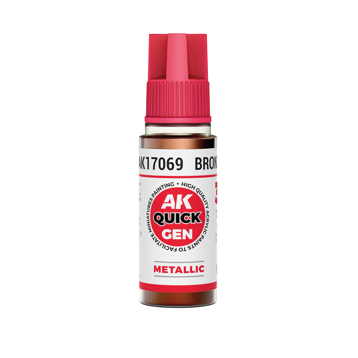 AK Interactive Quick Gen: Bronze (Metallic) (18ml) (AK17069
