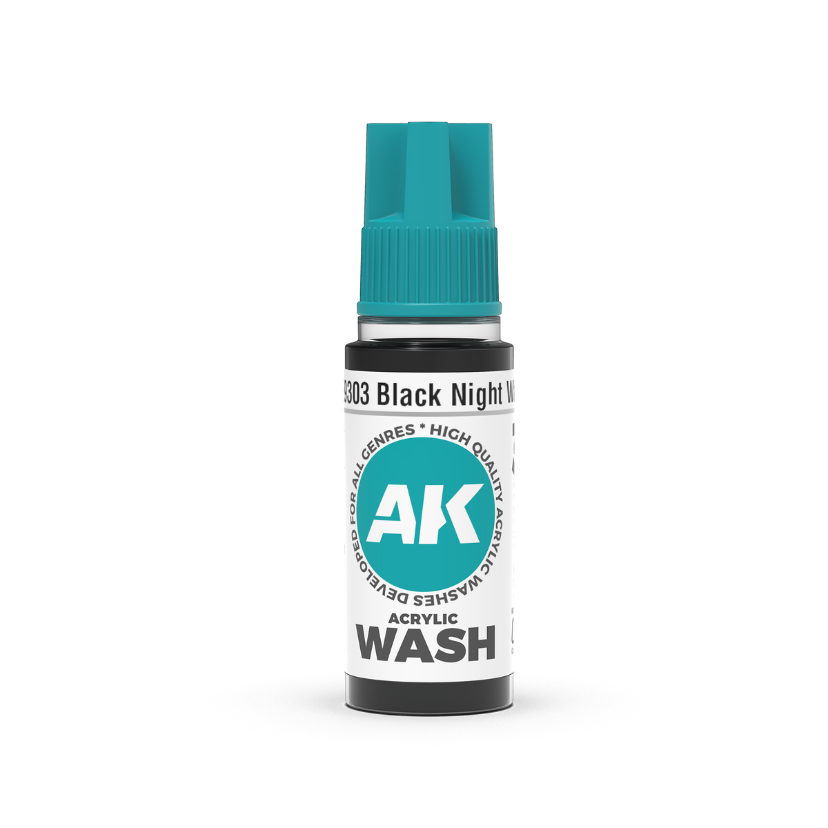 AK Interactive: Black Night Wash (18ml) (AK19303) – Gnomish Bazaar