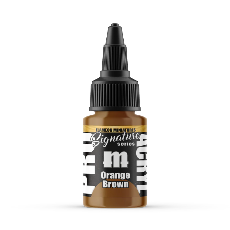 Monument Hobbies Pro Acryl: Flameon - Orange Brown (22ml) (MPA-S27