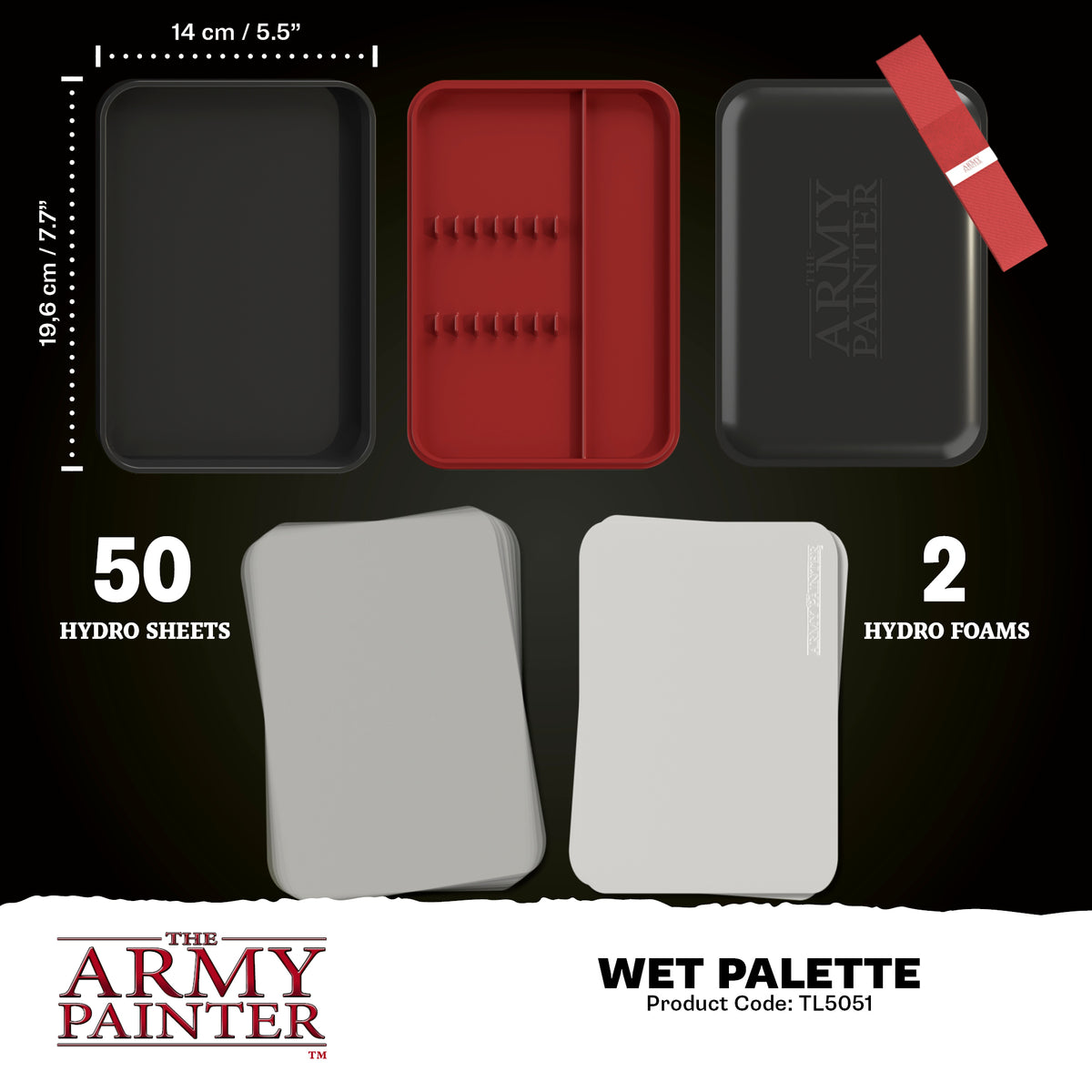 The Army Painter: Wet Palette (TL5051) – Gnomish Bazaar