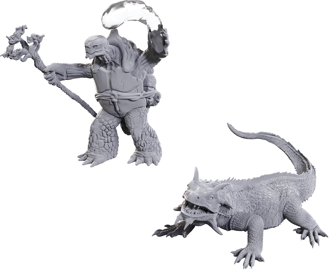 D&D Nolzur's Marvelous Miniatures: Tortle Druid & Wild Shape Giant