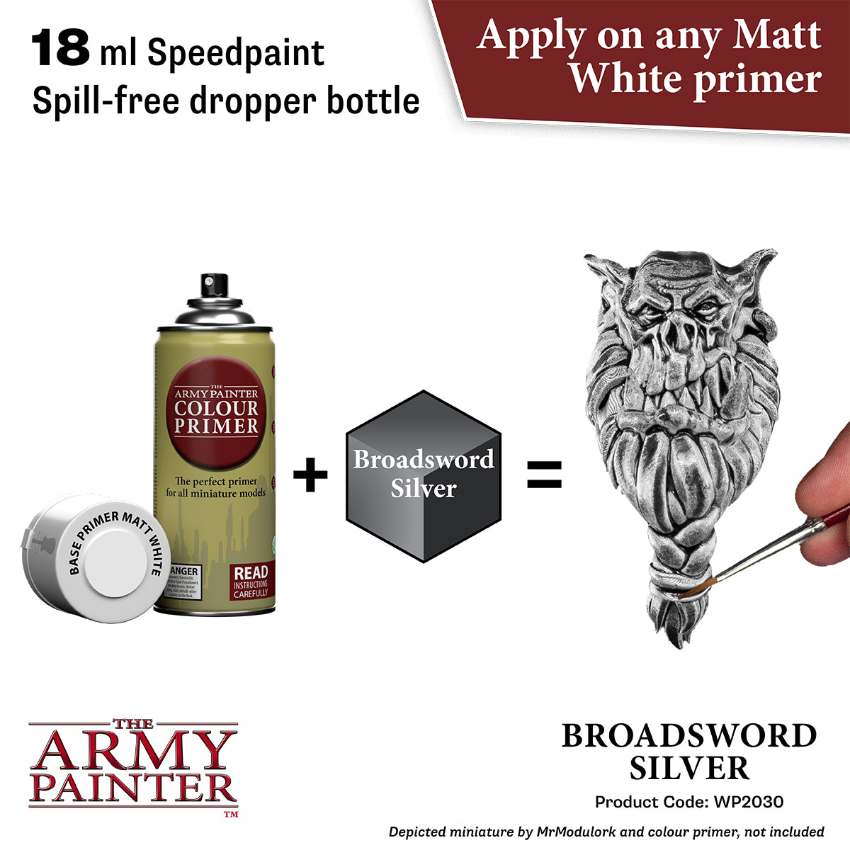 Speedpaint Broadsword Silver  The Army Painter – Con T de Tlacuache