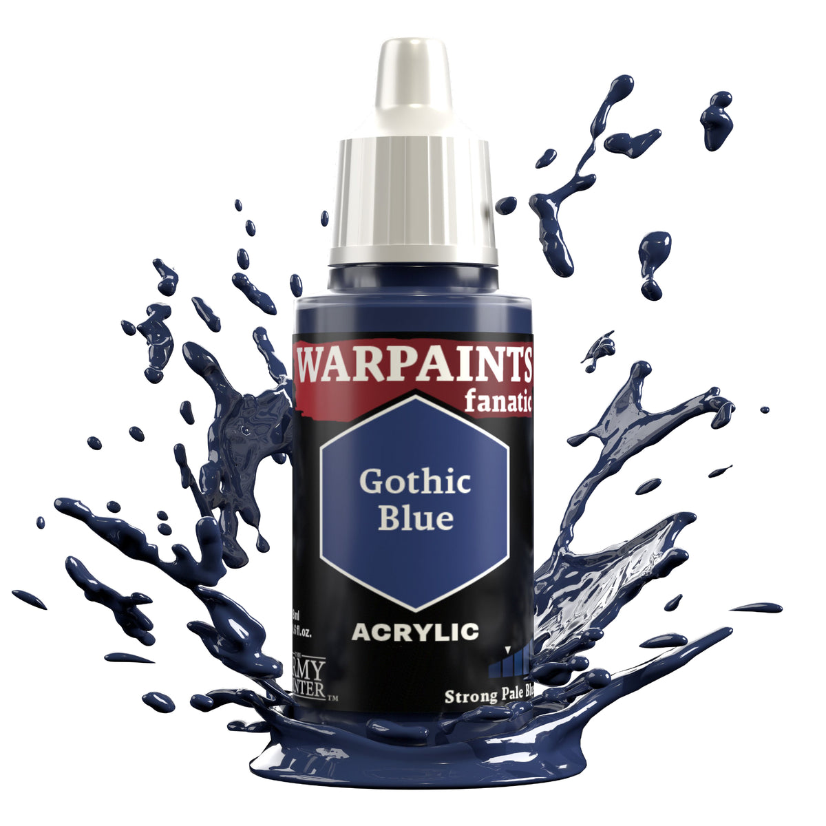 ARTIFICE V2 ブルー The Army Painter Warpaints Fanatic: Gothic Blue (WP3020) – Gnomish