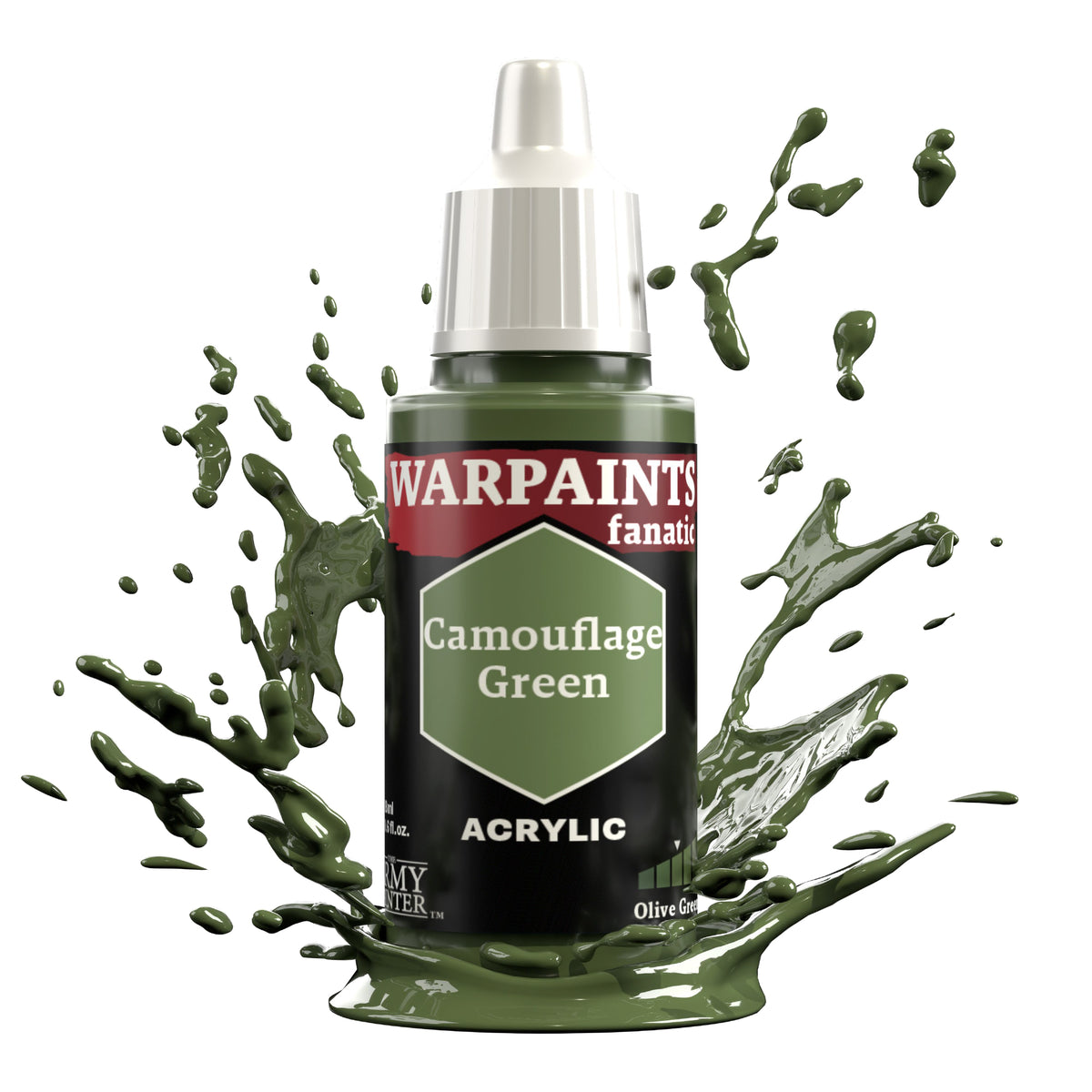 The Army Painter Warpaints Fanatic: Camouflage Green (WP3069