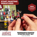 The Army Painter Warpaints Fanatic: Starter Set (WP8066)