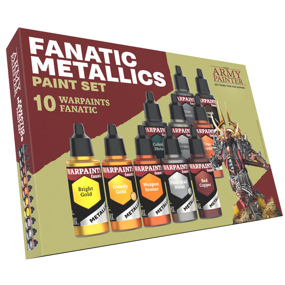 The Army Painter Warpaints Fanatic: Metallics Paint Set (WP8069)