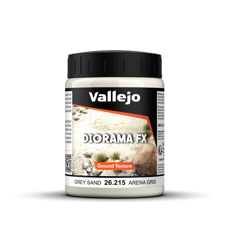 Vallejo Diorama FX: Grey Sand (200ml) (26.215) – Gnomish Bazaar