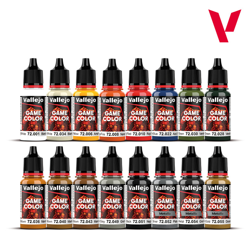 Vallejo Game Color: Introduction Set (72.299) - New Formula