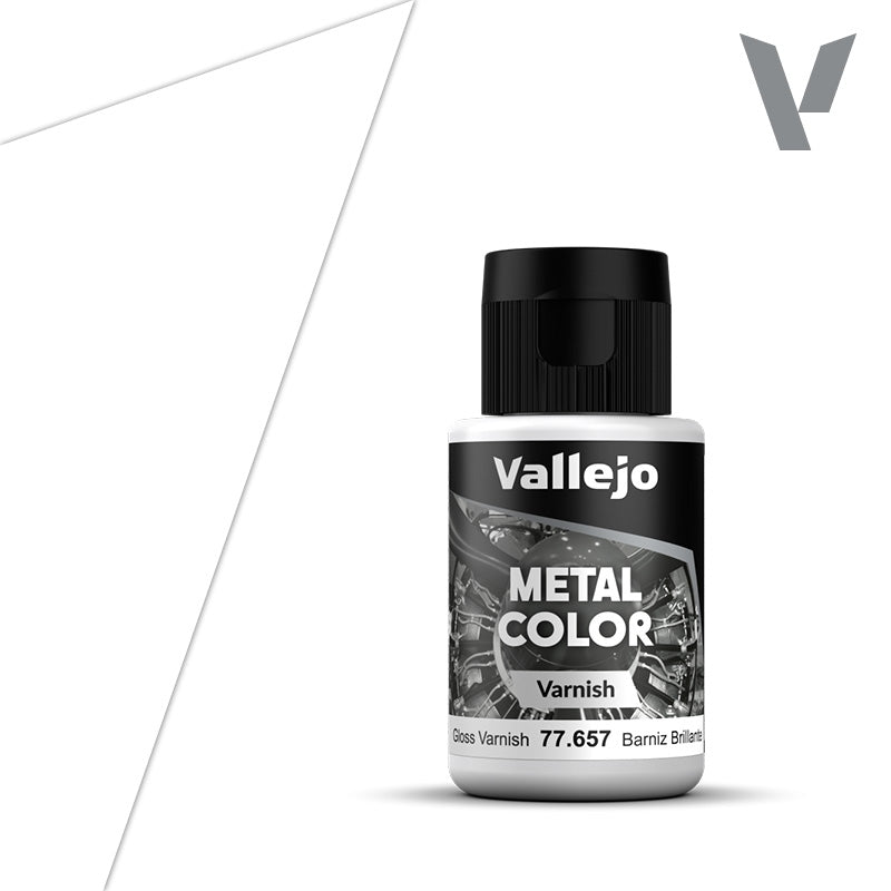 バリカンコレクターサン必見！！ Vallejo Metal Color: Gloss Metal Varnish (77.657) – Gnomish Bazaar
