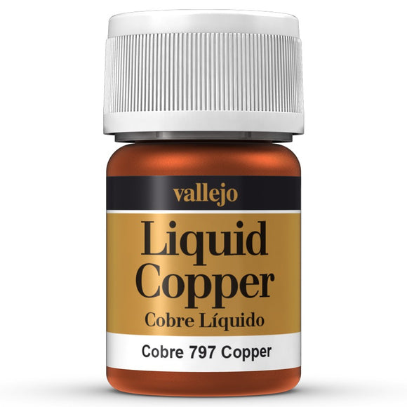 Vallejo Liquid Gold: Copper (70.797) - SLOW SHIPPING, RESTRICTIONS