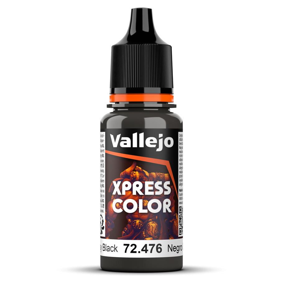 Vallejo Xpress Color: Greasy Black (72.476) – Gnomish Bazaar