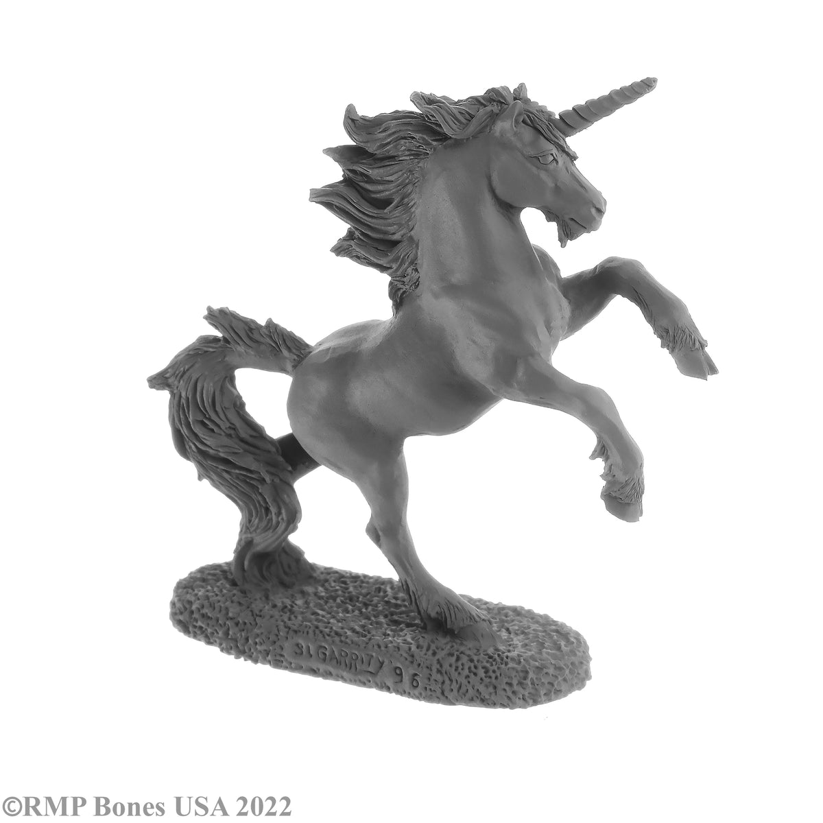 1 X Unicorn SILVERHORN - Reaper Bones Miniatura Para Juego De Rol