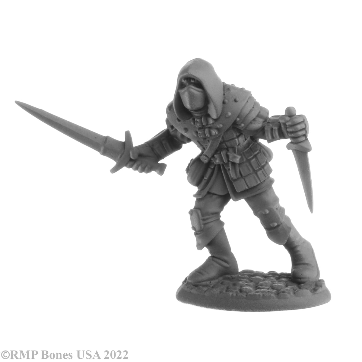 Reaper Bones USA: Naus, Waghalter (Human Rogue) (07060)