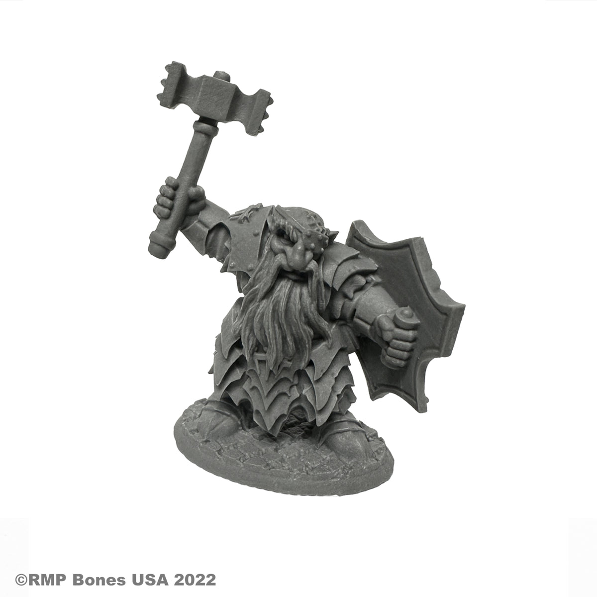 Reaper Miniature Dain Deepaxe - Eroe Nano 25th Anniversary (metallo Non Verniciato)