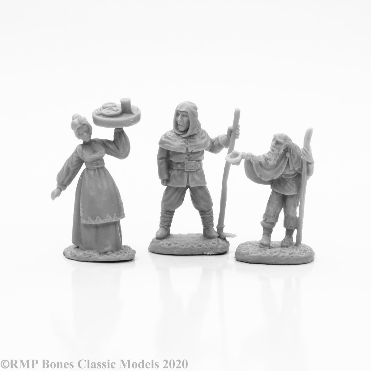 Reaper Bones Miniatura Townsfolk Grandmother (77088) – Per Giochi Di Ruolo E War Games - 4