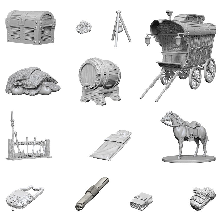 D&D Nolzur's Marvelous Miniatures: Adventurer's Campsite (73220