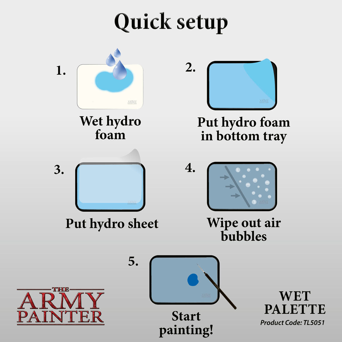 The Army Painter: Wet Palette (TL5051) – Gnomish Bazaar