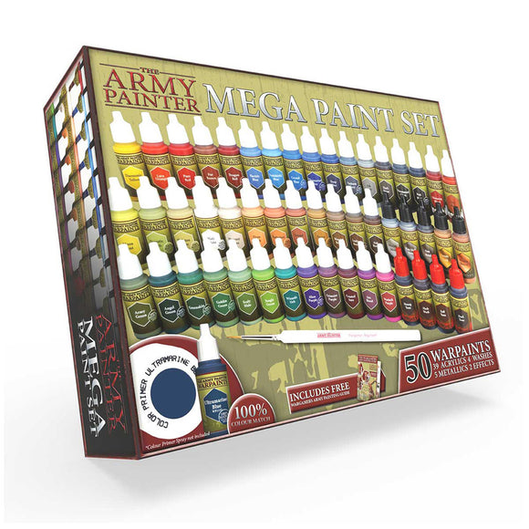 The Army Painter Warpaints Set: Mega Paint Set (WP8021) - ORIGINAL FORMULA