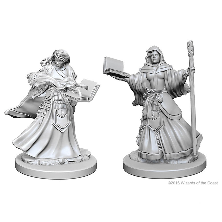 D&D Nolzur's Marvelous Miniatures: Human Wizard (Female) (72619) – Gnomish  Bazaar