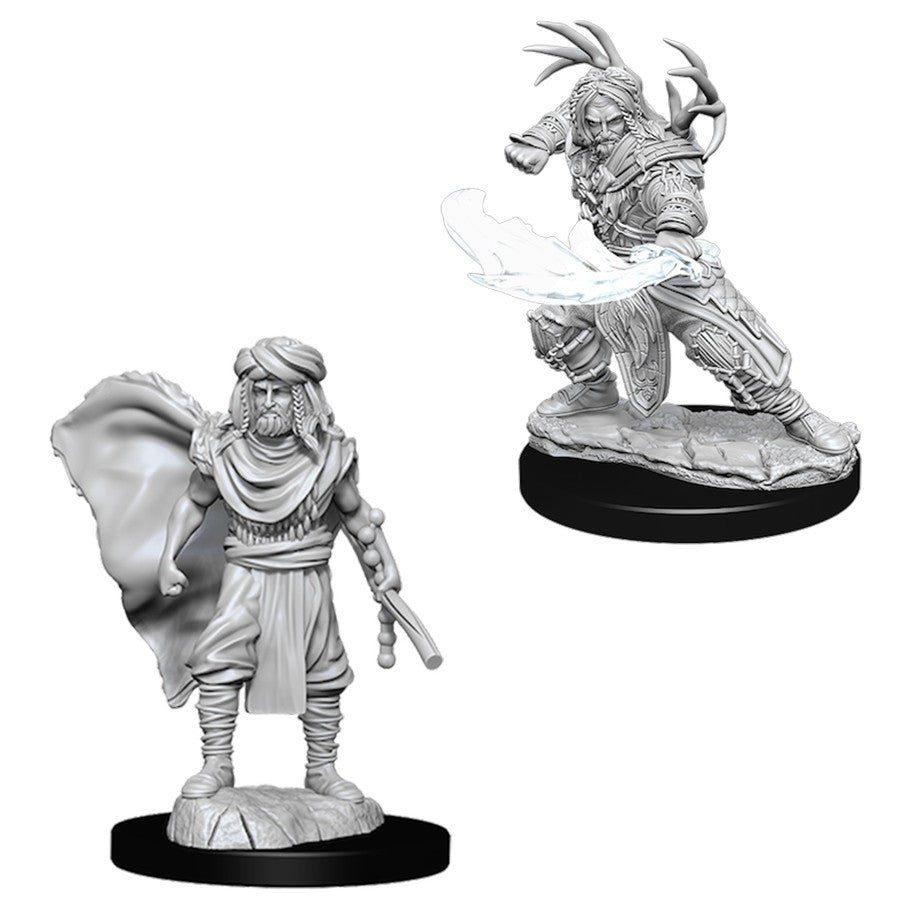 NECA - D&D Premium Miniatures Druida Figurine Driuda Elfe, Multicolore NECA - D&D Premium Miniatures Druida Figurine Driuda Elfe, Multicolore