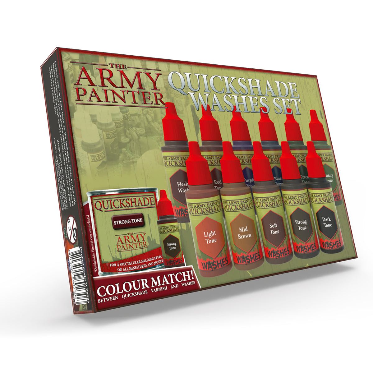 The Army Painter Warpaints Set: Quickshade Washes Set (WP8023