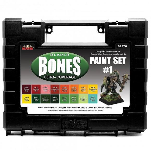 Reaper MSP Bones: Ultra-Coverage Paint Set #1 (09976)